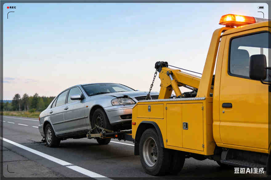 雄县长途拖车【案例】